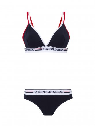 U.S.POLO ASSN. Dámský komplet 66254 modré